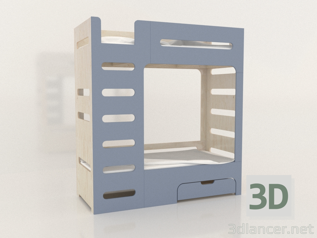 3D Modell Etagenbett MOVE EL (UAMEL0) - Vorschau