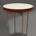 3d model Round coffee table Ø60 (Wine red, DEKTON Danae) - preview