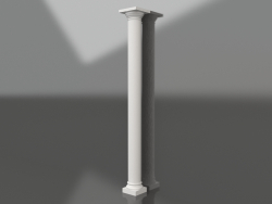 Columna de yeso KK 005 (D=200mm, H=2740mm)