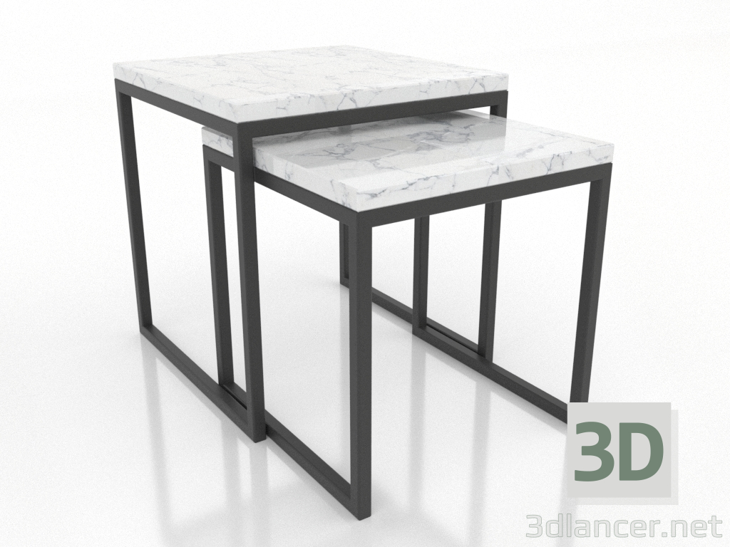 modèle 3D Tables basses - preview modèle 3D Tables basses - preview