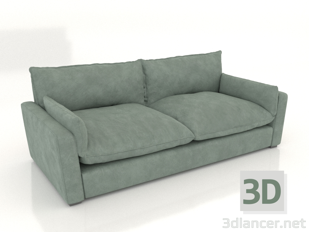 3D modeli Kabarcık kanepe - önizleme