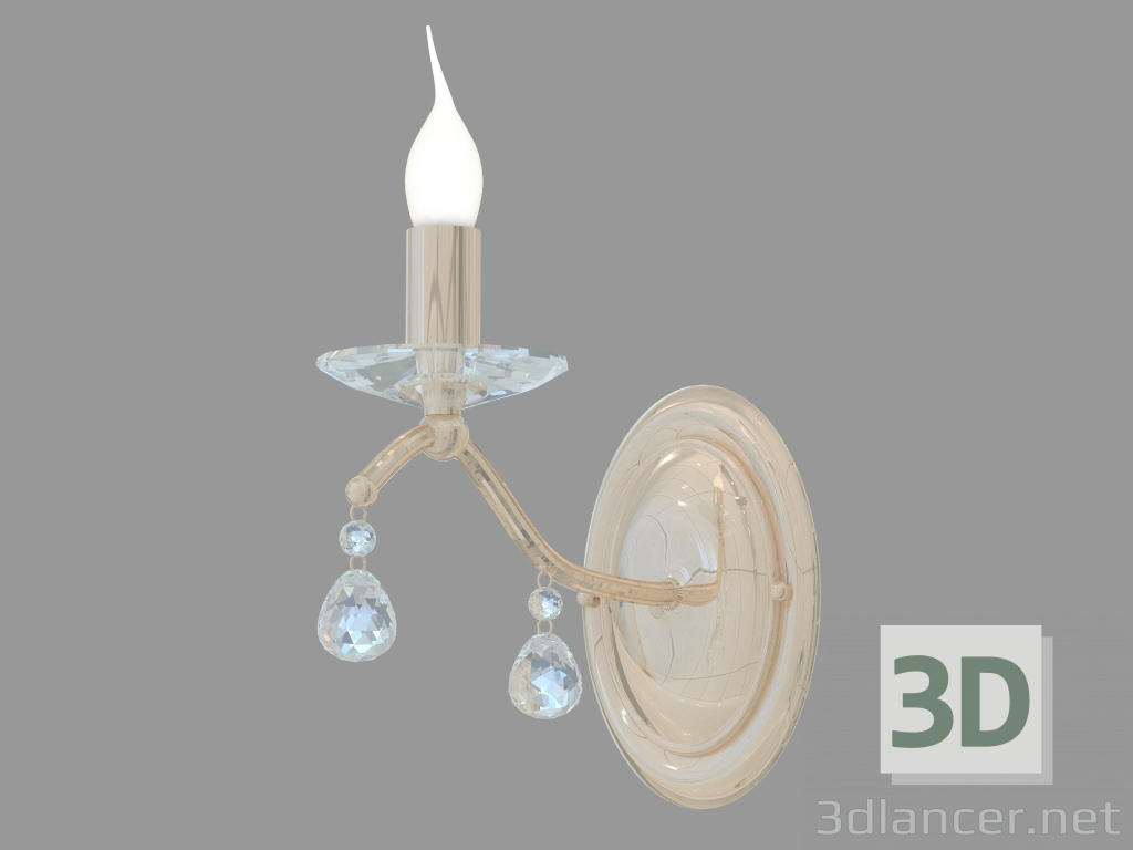 modello 3D Sconce Angelica (1063-1W) - anteprima