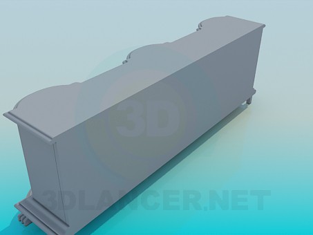 3d модель Комод – превью 3d модель Комод – превью