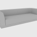 modèle 3D Canapé WELLES SOFA (272X100XH74) - preview