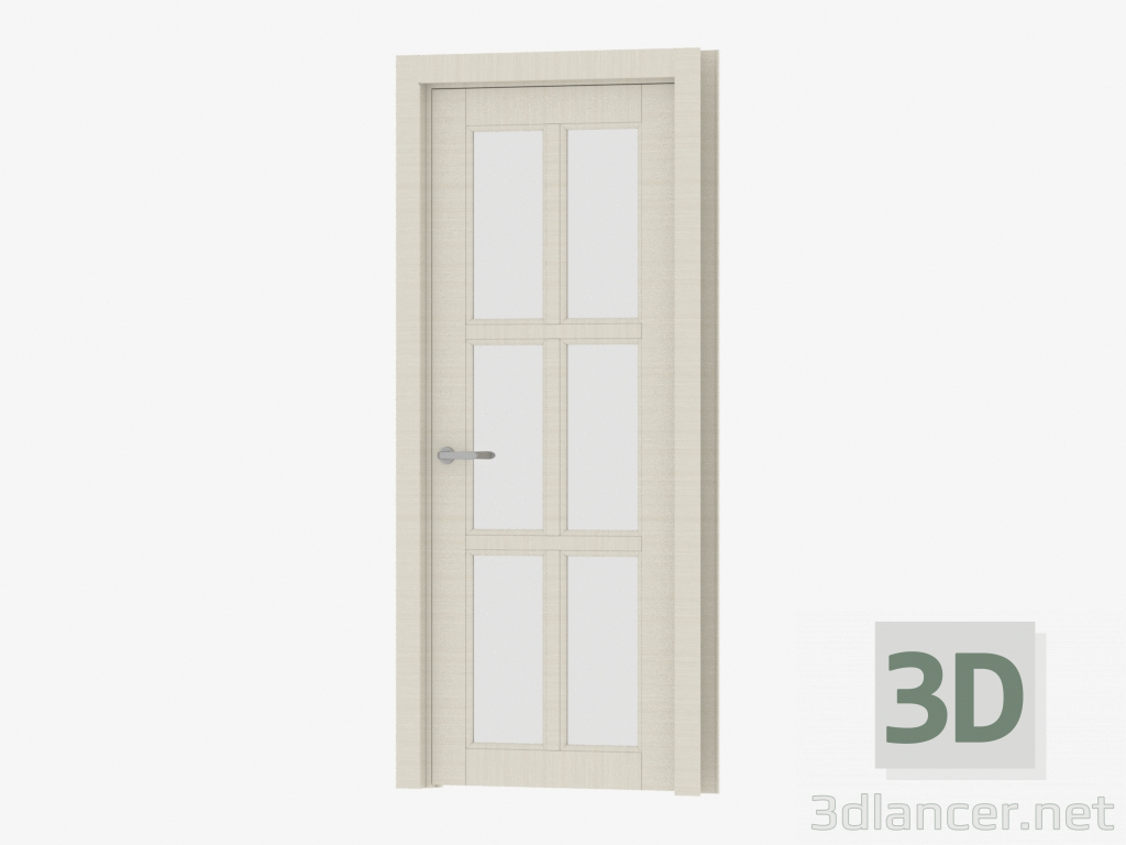3d модель Двері міжкімнатні (ХХХ.75ССС) – превью