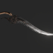 3D şeytan kılıcı modeli satın - render