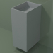 3d model Wall-mounted washbasin (03UN16302, Silver Gray C35, L 36, P 50, H 85 cm) - preview