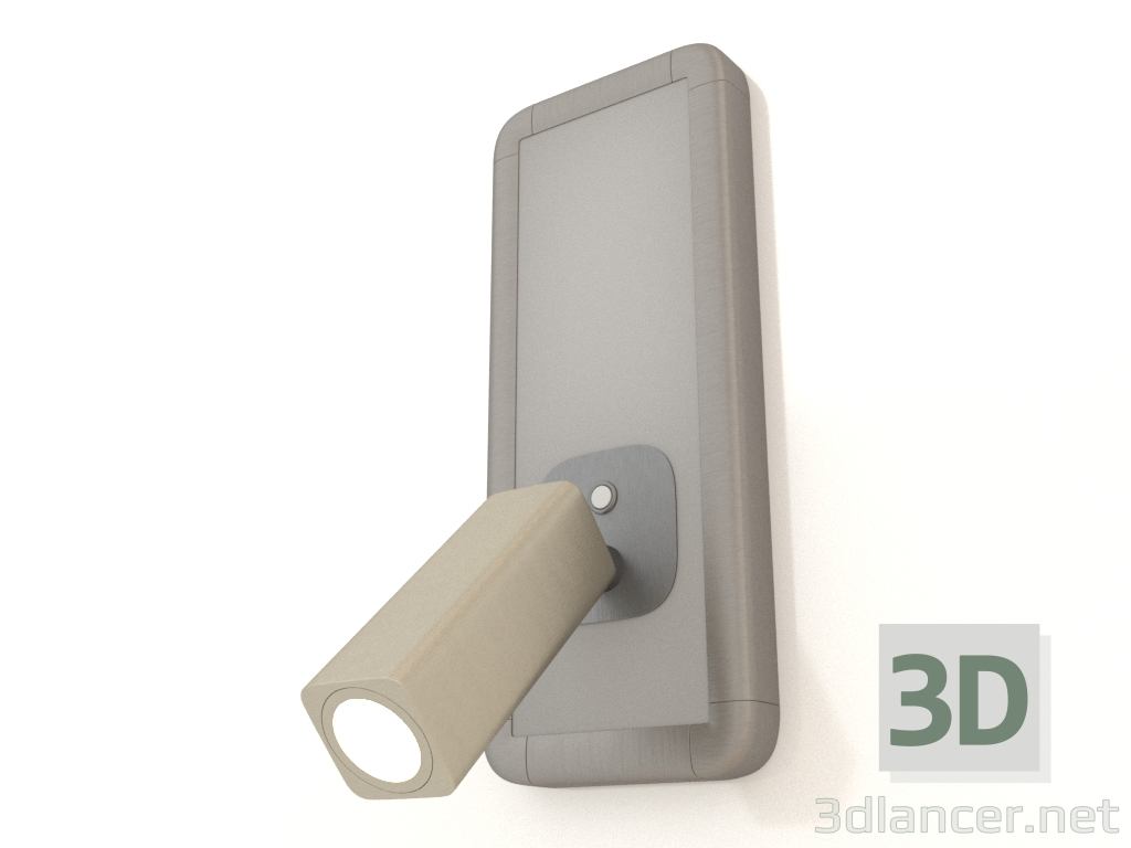 modello 3D Faretto da parete (5256) - anteprima