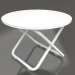 3D modeli Alçak tabla Ø60 (Beyaz) - önizleme