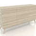 3d model Chest of drawers 2 1500x400x800 (lightened oak) - preview