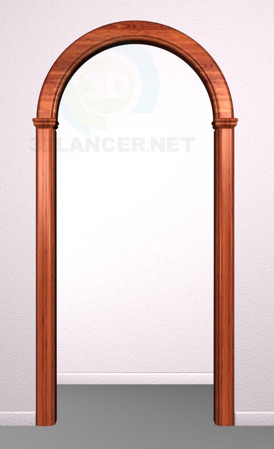 modelo 3D Arco - escuchar modelo 3D Arco - escuchar
