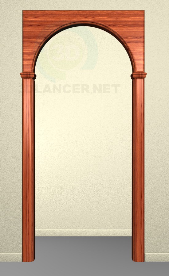 modelo 3D Arco - escuchar modelo 3D Arco - escuchar