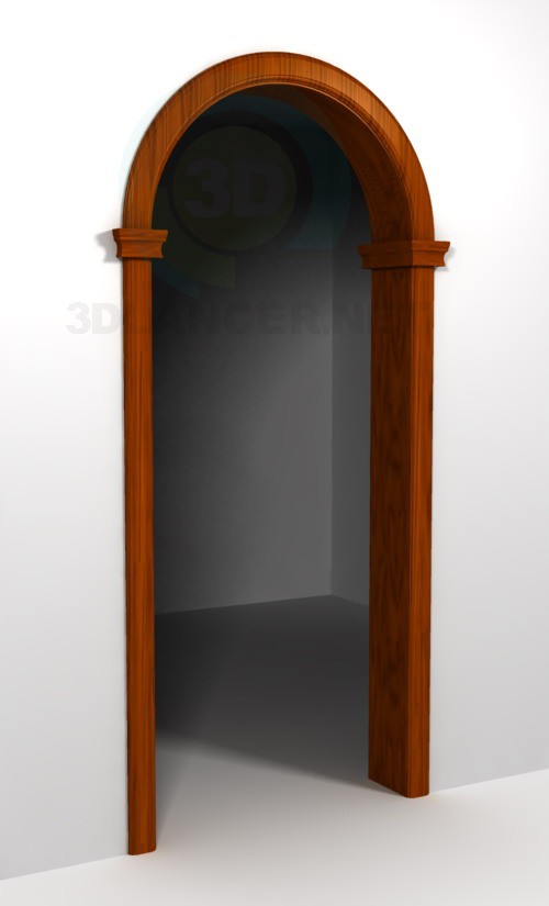 modelo 3D Arco - escuchar modelo 3D Arco - escuchar