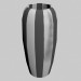modèle 3D Vase Verso argent (petit) - preview