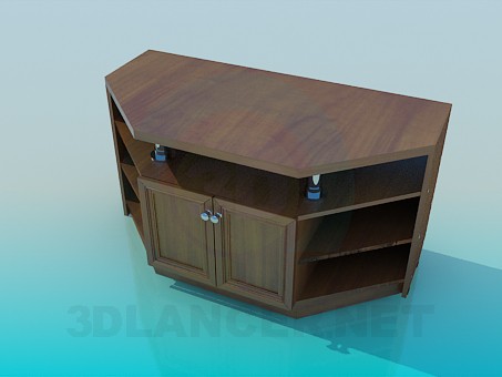 modelo 3D Armario para TV - escuchar modelo 3D Armario para TV - escuchar