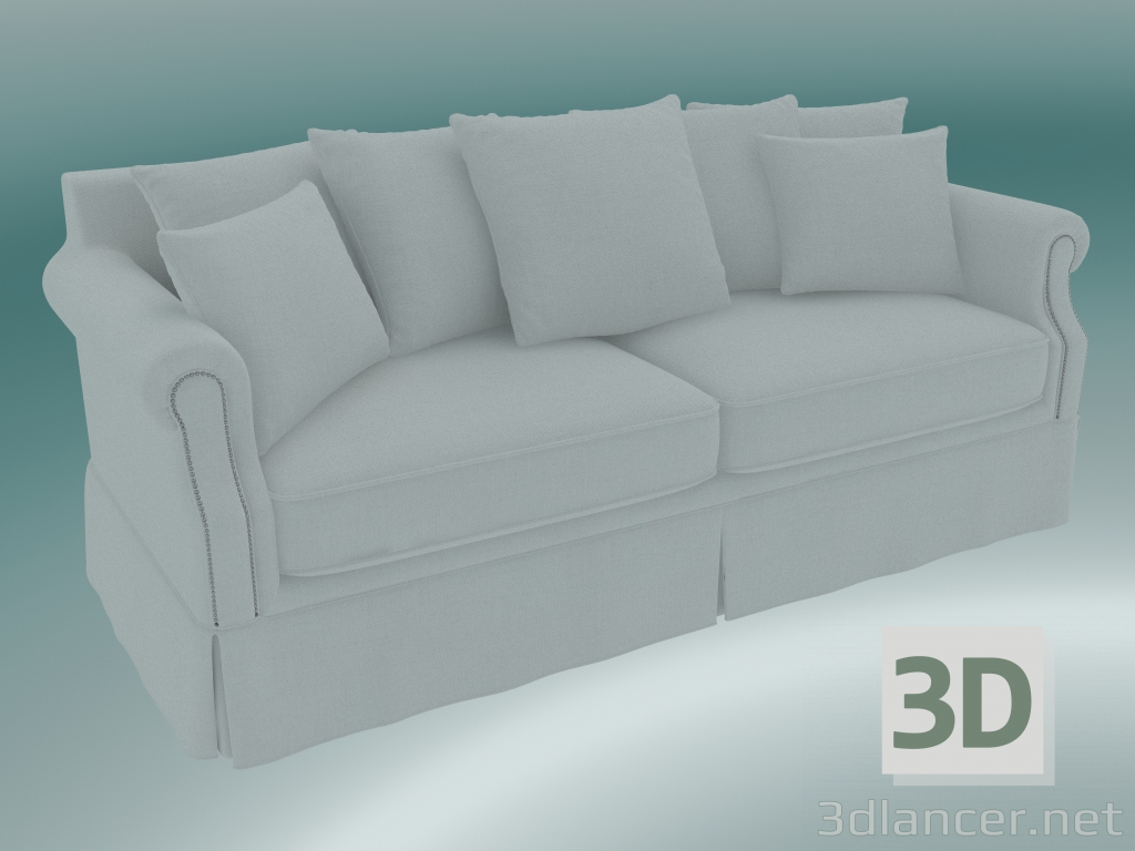 3d модель диван Бурже – превью