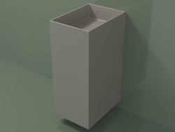 Wall-mounted washbasin (03UN16302, Clay C37, L 36, P 50, H 85 cm)