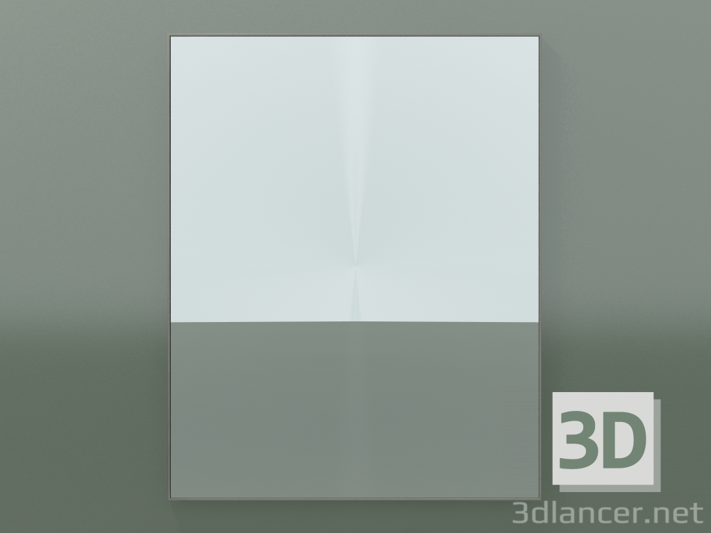 modello 3D Specchio Rettangolo (8ATDF0001, Clay C37, Н 120, L 96 cm) - anteprima
