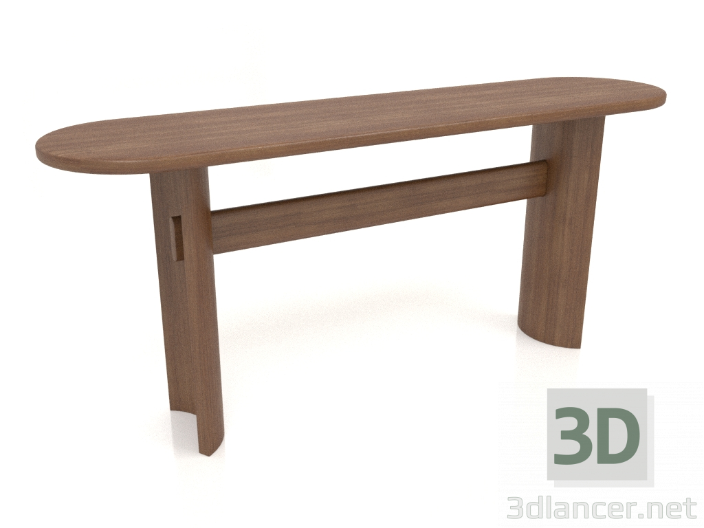 modello 3D Consolle KT 04 (1600x400x700, legno marrone chiaro) - anteprima
