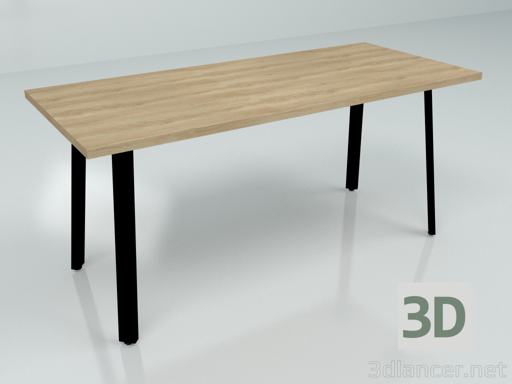modèle 3D Table de travail Ogi A BAG047 (1600x700) - preview