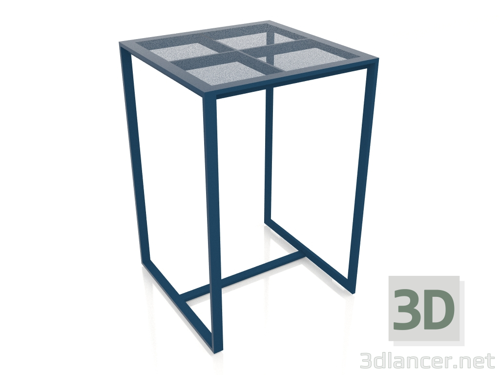 Modelo 3d Mesa de bar (azul cinza) - preview