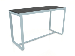 Барний стіл 180 (DEKTON Domoos, Blue grey)