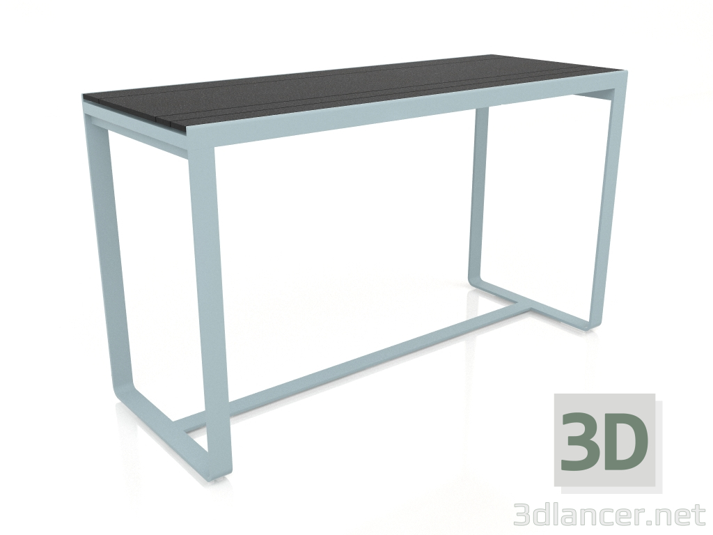3d model Bar table 180 (DEKTON Domoos, Blue gray) - preview