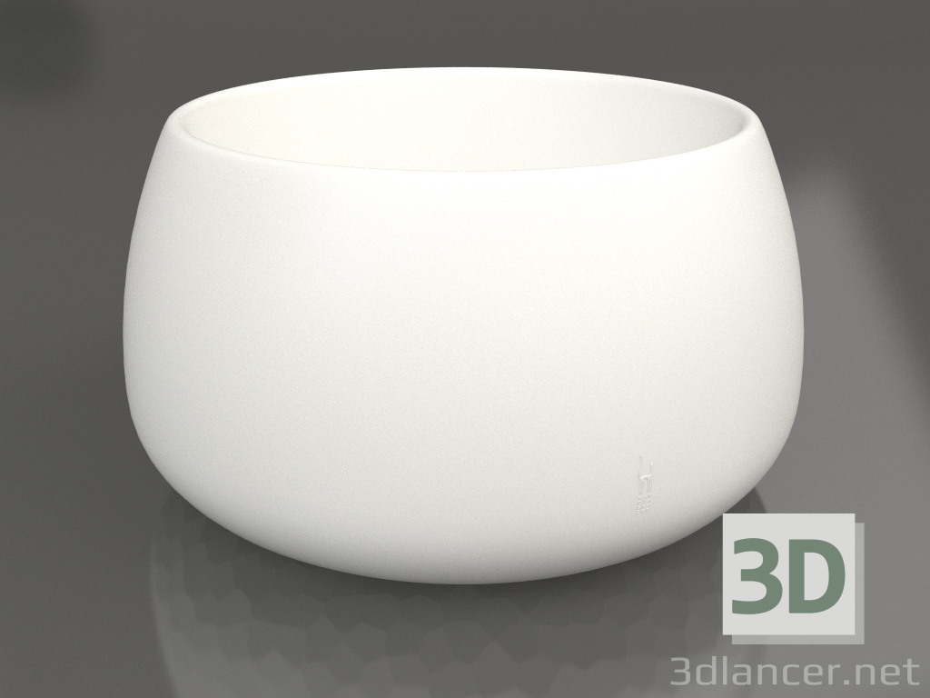 modèle 3D Cache-pot 3 (Gris agate) - preview