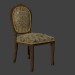 3D Klasik sandalye modeli satın - render