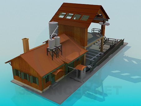 3d model Factory - preview 3d model Factory - preview