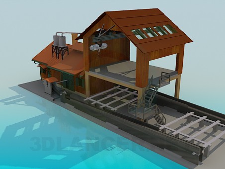 3d model Factory - preview 3d model Factory - preview