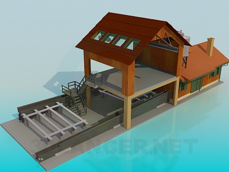 3d model Factory - preview 3d model Factory - preview