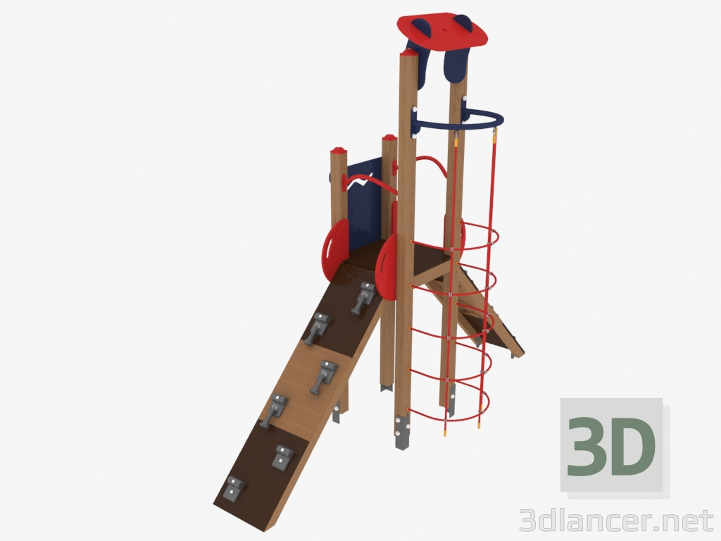 3 डी मॉडल बच्चों के खेल परिसर (7811) - पूर्वावलोकन