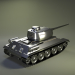3d Tank T-34-85 model buy - render