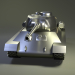 3D Tank T-34-85 modeli satın - render