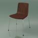 3D Modell Stuhl 3973 (4 Metallbeine, mit einem Kissen auf dem Sitz, Walnuss) - Vorschau