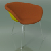 3d model Lounge chair 4212 (4 legs, with front trim, PP0002) - preview