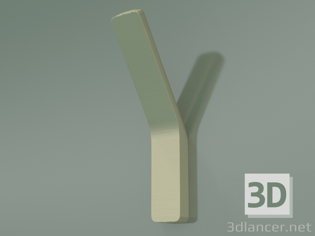 modello 3D Gancio singolo (42801250) - anteprima