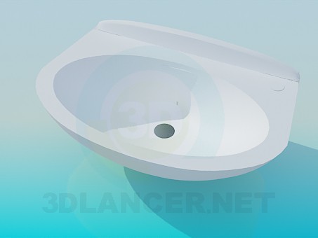 modelo 3D Fregadero - escuchar modelo 3D Fregadero - escuchar