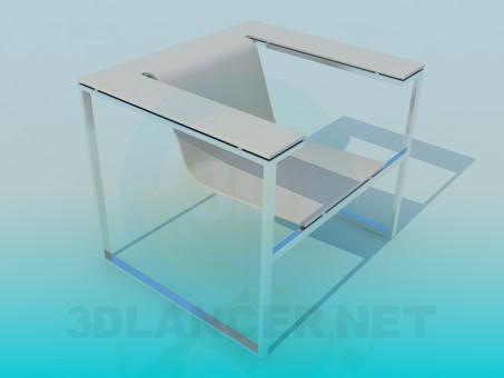 3d модель Cтул – превью 3d модель Cтул – превью