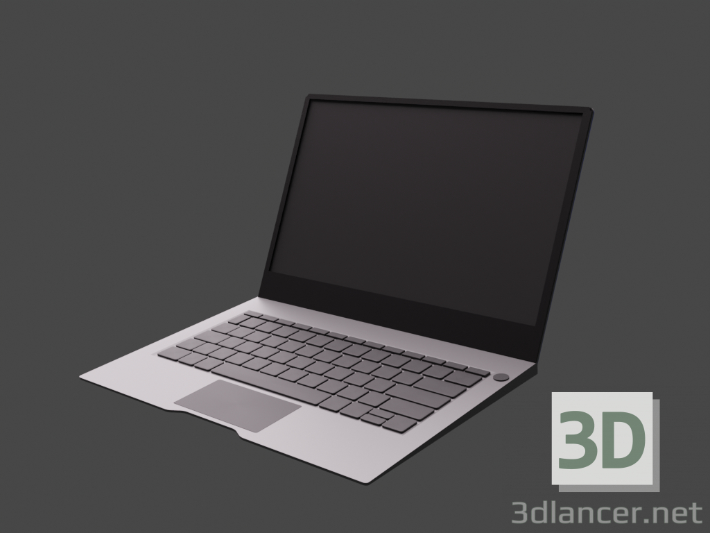 3d model Laptop Honor MagicBook 14 - preview