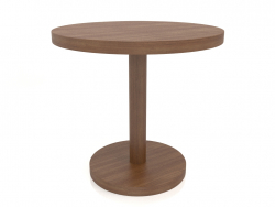 डाइनिंग टेबल DT 012 (D=800x750, वुड ब्राउन लाइट)