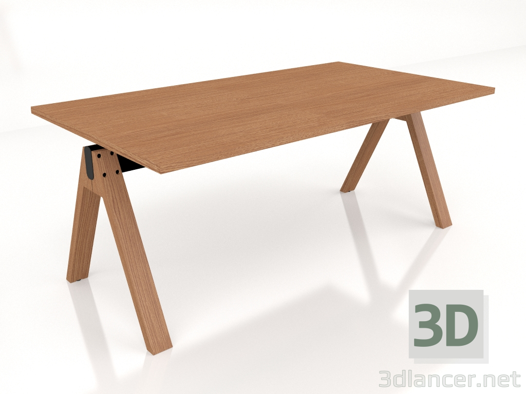 modèle 3D Table de travail Viga Executive V01 (1800x1000) - preview