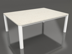 Coffee table 70×94 (White, DEKTON Danae)