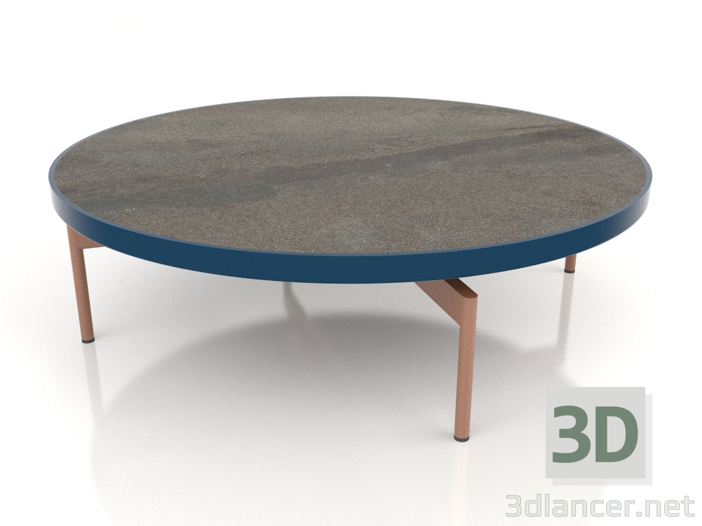 3 डी मॉडल गोल कॉफ़ी टेबल Ø120 (ग्रे नीला, डेकटन रेडियम) - पूर्वावलोकन