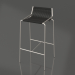 3d model Bar stool Noel H77 (Steel Base, Black Flag Halyard) - preview