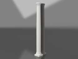 Gypsum column KK 007 (D=200-240mm, H=2800mm)