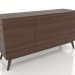 Modelo 3d Cômoda 2 1500x400x800 (nogueira escura) - preview