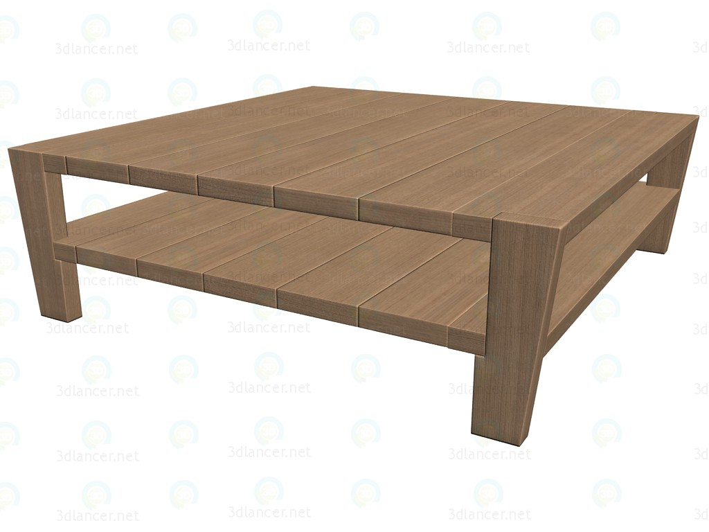3d model Small table scraper underground - preview
