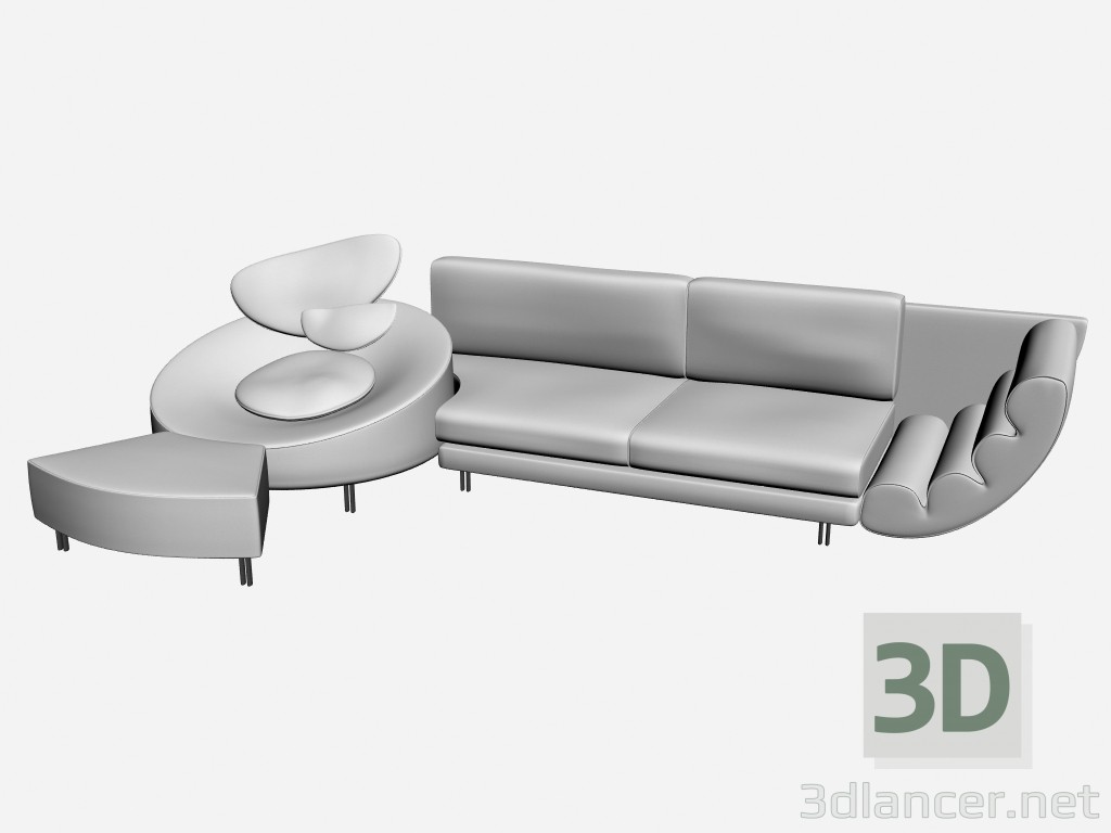 3d model Sofa Ralace - preview